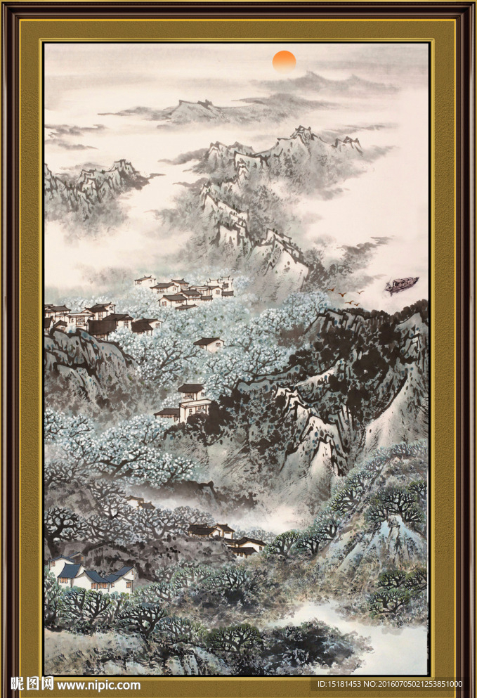 水墨山水