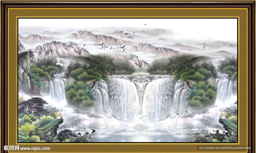 水墨山水
