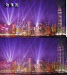 香港夜景梦幻炫彩视频