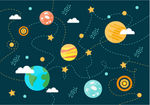 星系插画
