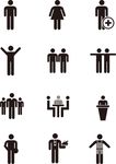 人物标识 图标