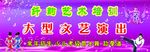 文艺演出幕布