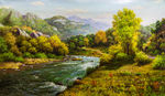 风景油画