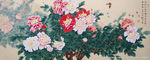 牡丹国画