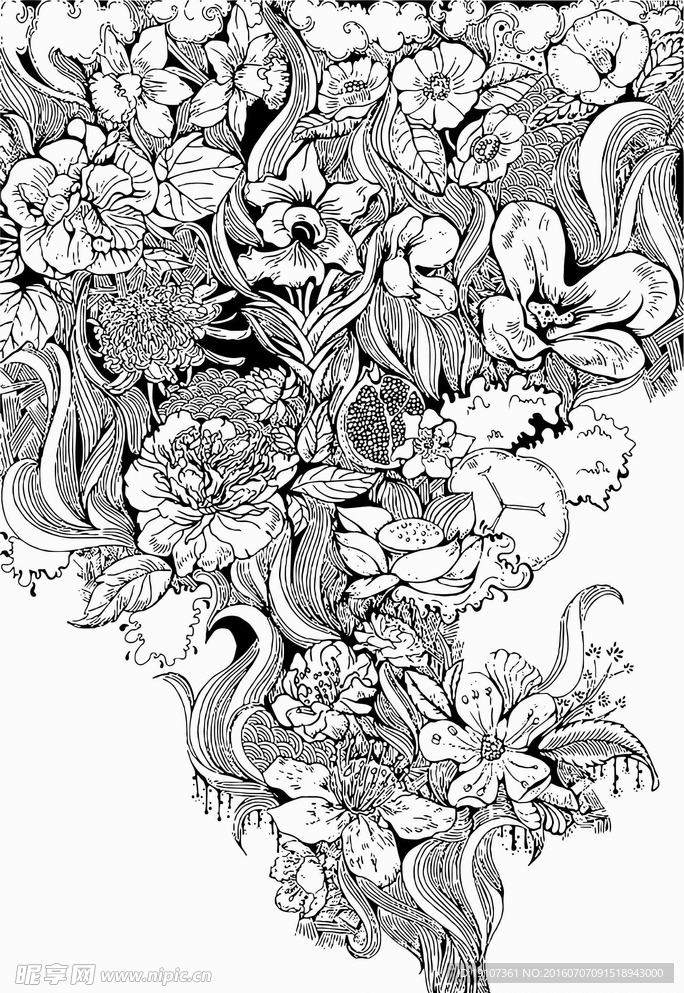 花纹图案素材