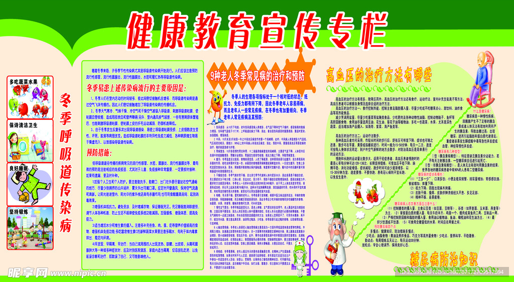 健康教育宣传栏