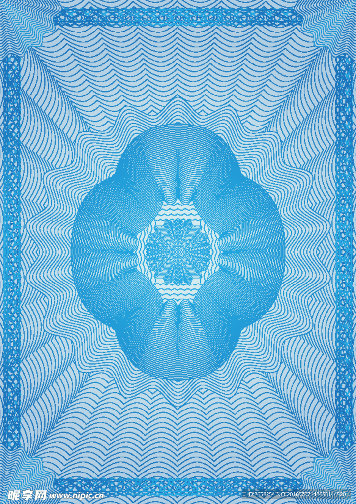 几何花朵纹理 卡片背景