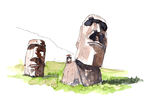 城市建筑插画绘画设计