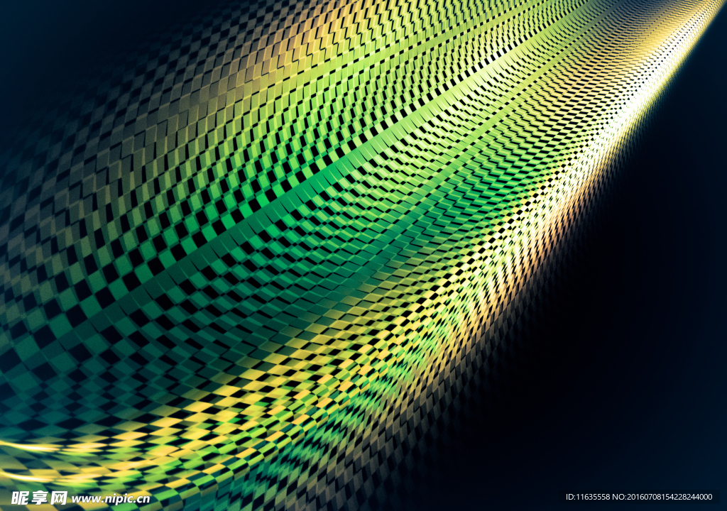 炫彩空间马赛克背景