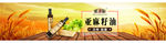 亚麻籽油 banner 油类