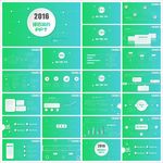 绿色PPT   简约PPT