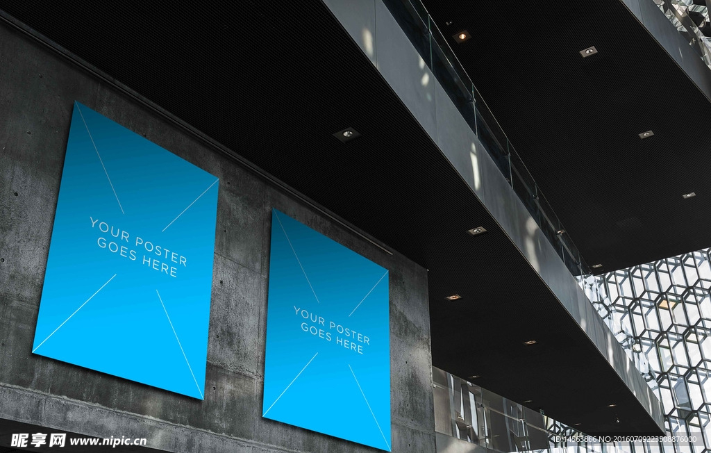 场景 海报展示样机