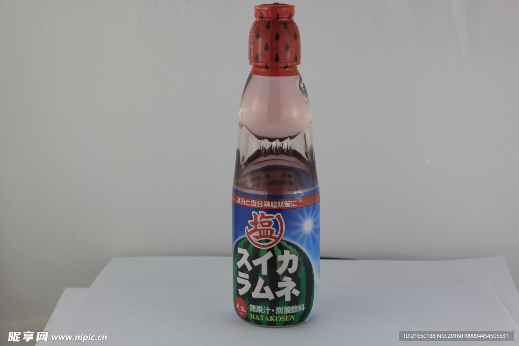 日本进口波子西瓜味汽水