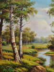 油画风景