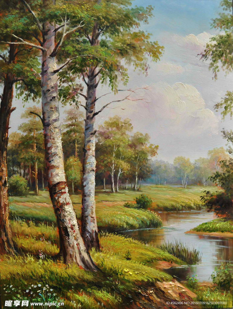 油画风景