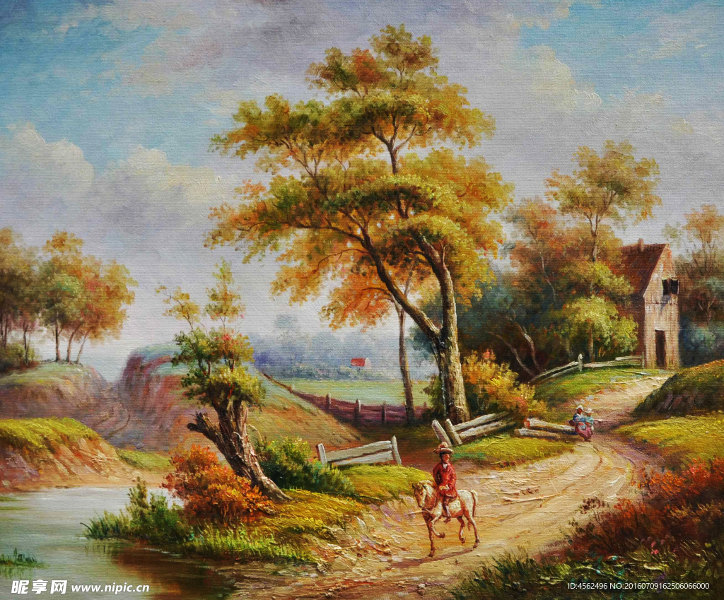 油画风景