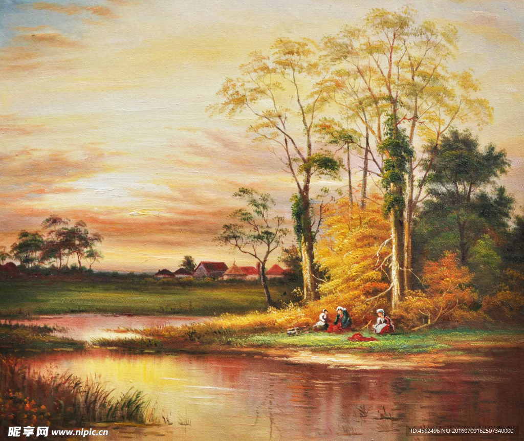 油画风景