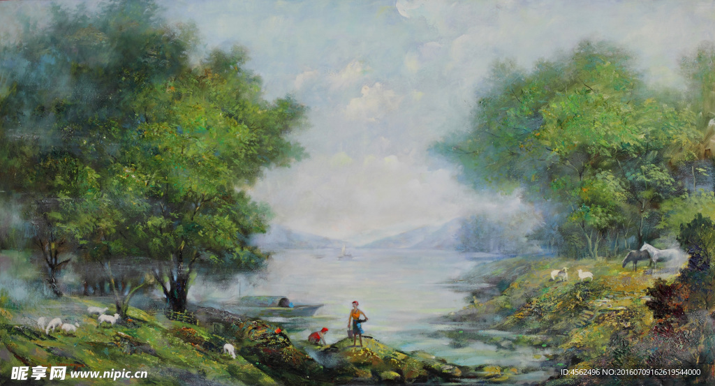 油画风景