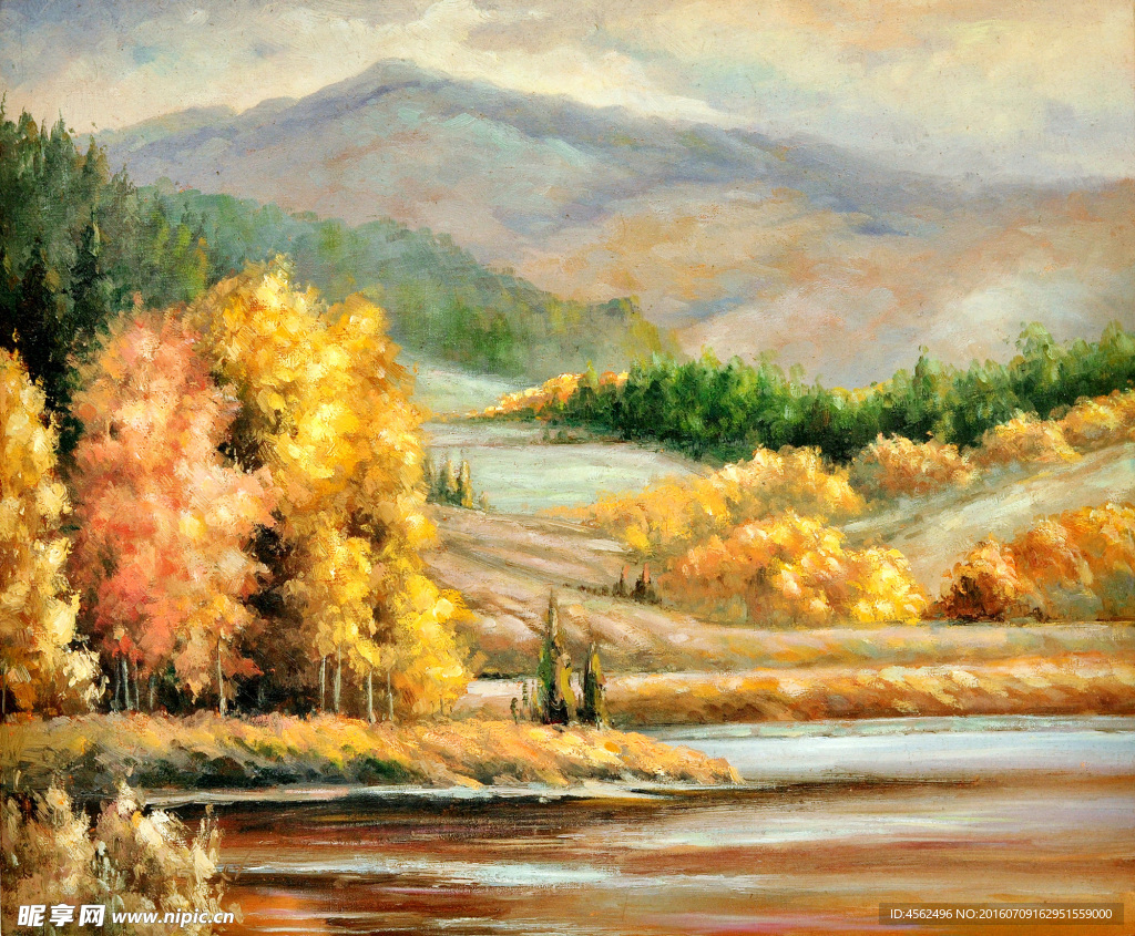 油画风景