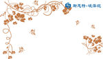 对角花矢量图