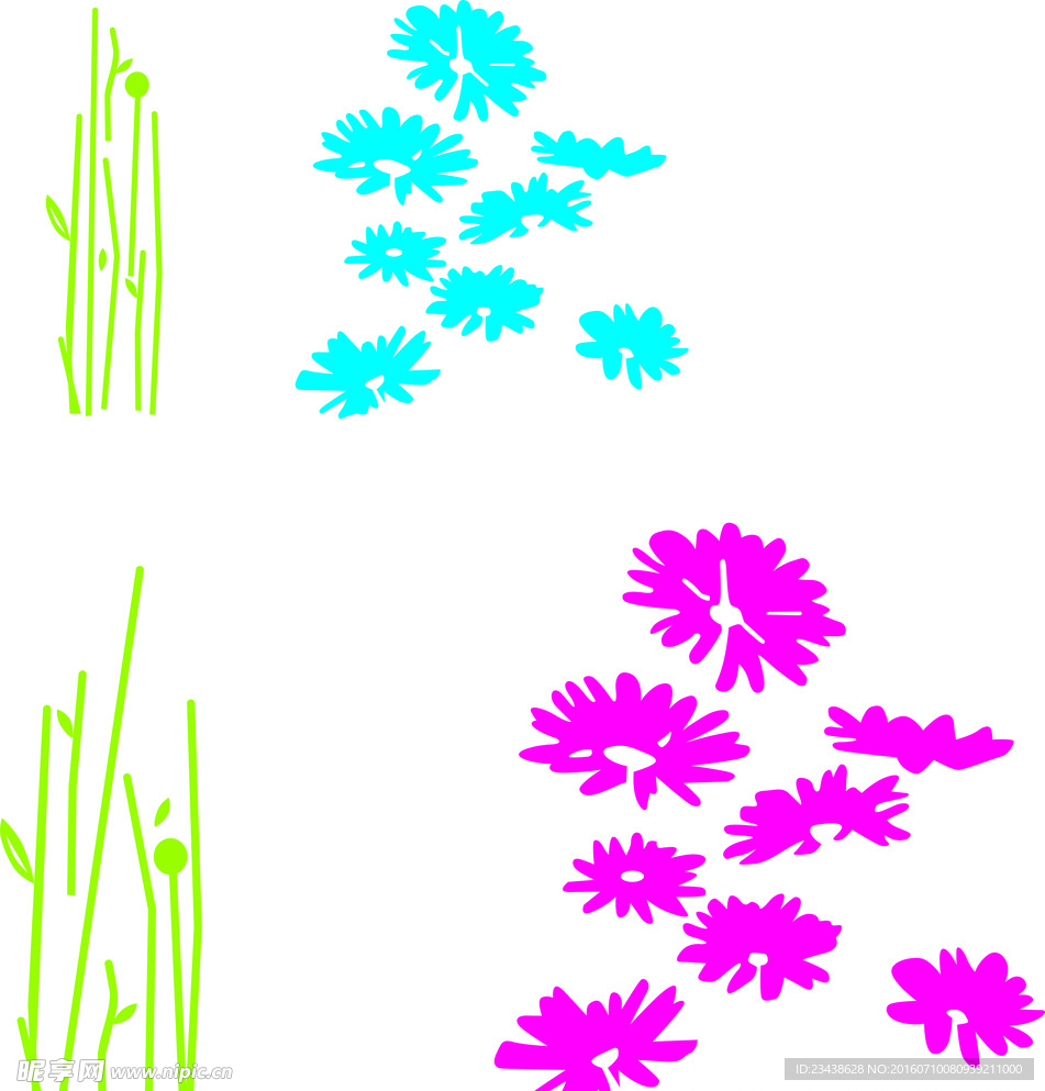 花