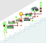卫生楼道  异形楼道