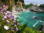 美丽的湖边景色