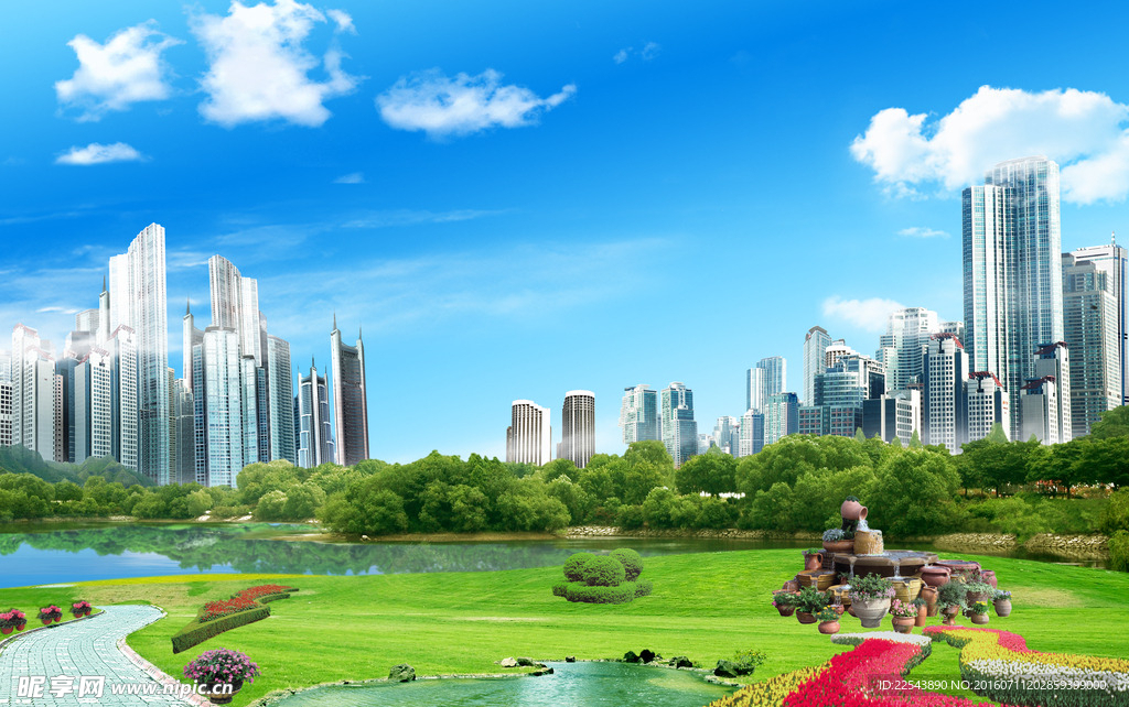 城市风景图片
