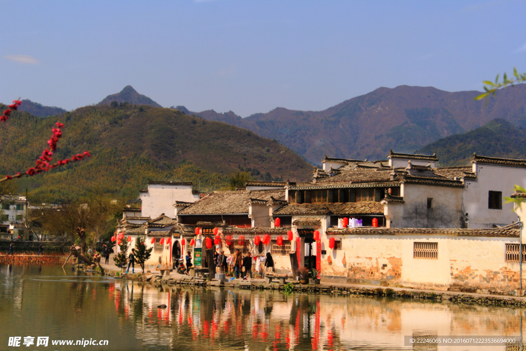 宏村风景