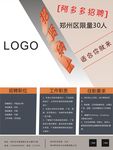 招聘海报矢量设计素材