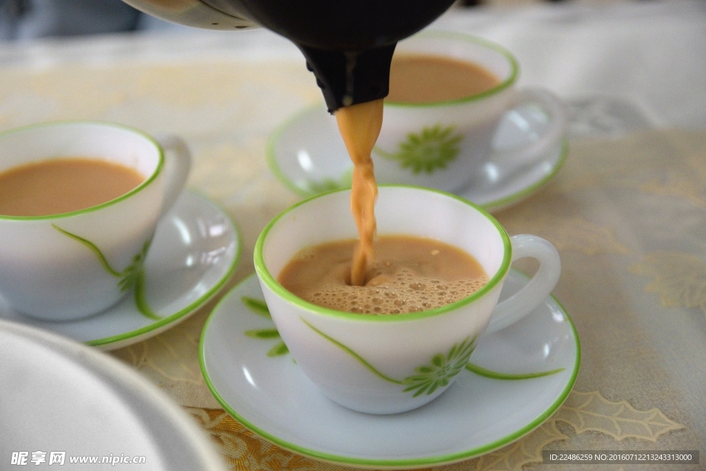 冲泡奶茶