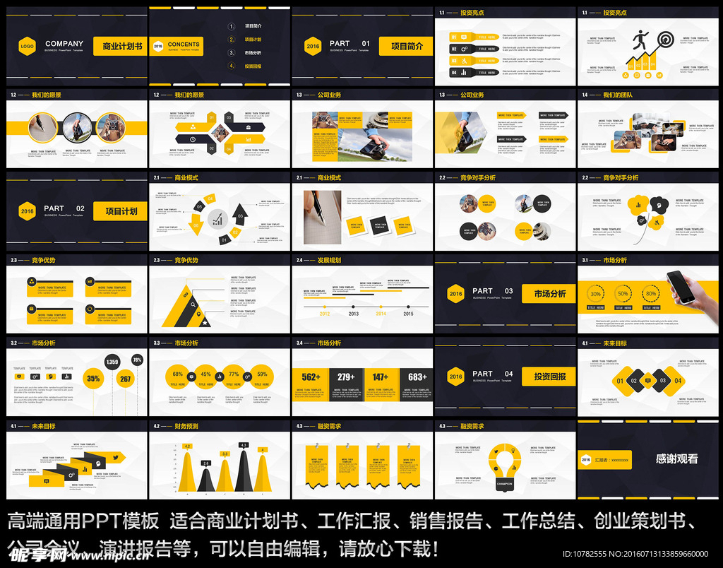 商业计划书PPT