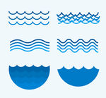 水波纹 波浪 水