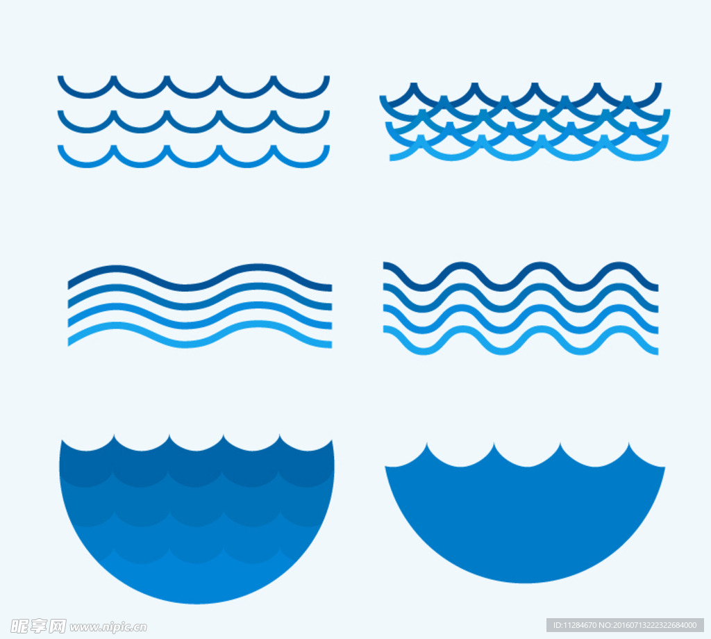 水波纹 波浪 水