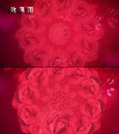 唯美玫瑰节日花环炫彩庆祝视频