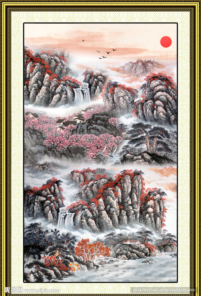 国画山水