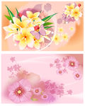 梦幻花朵海报