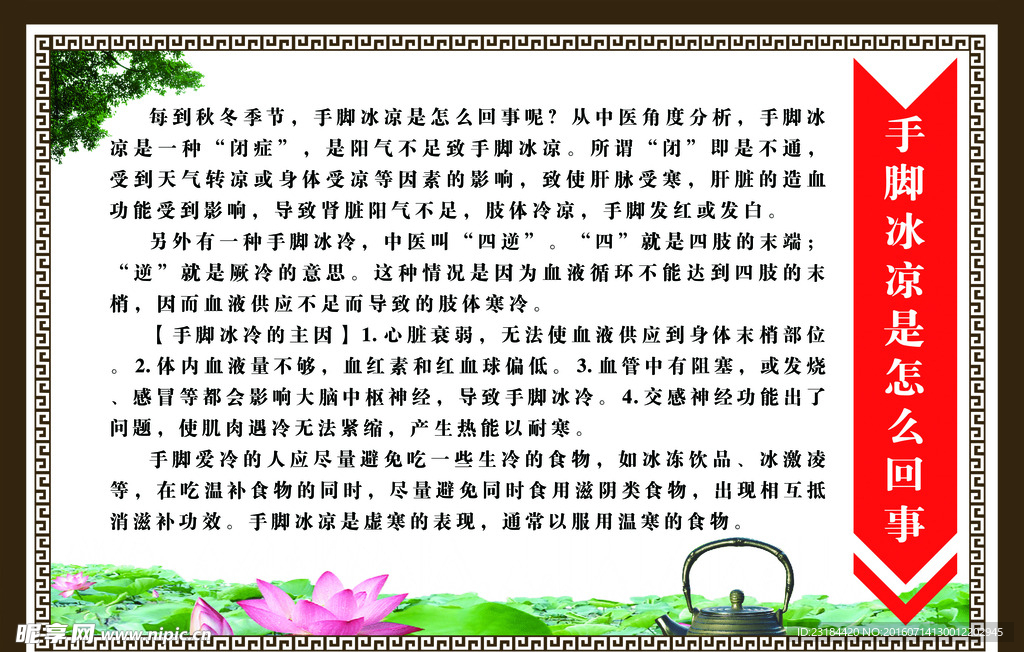 手脚冰凉