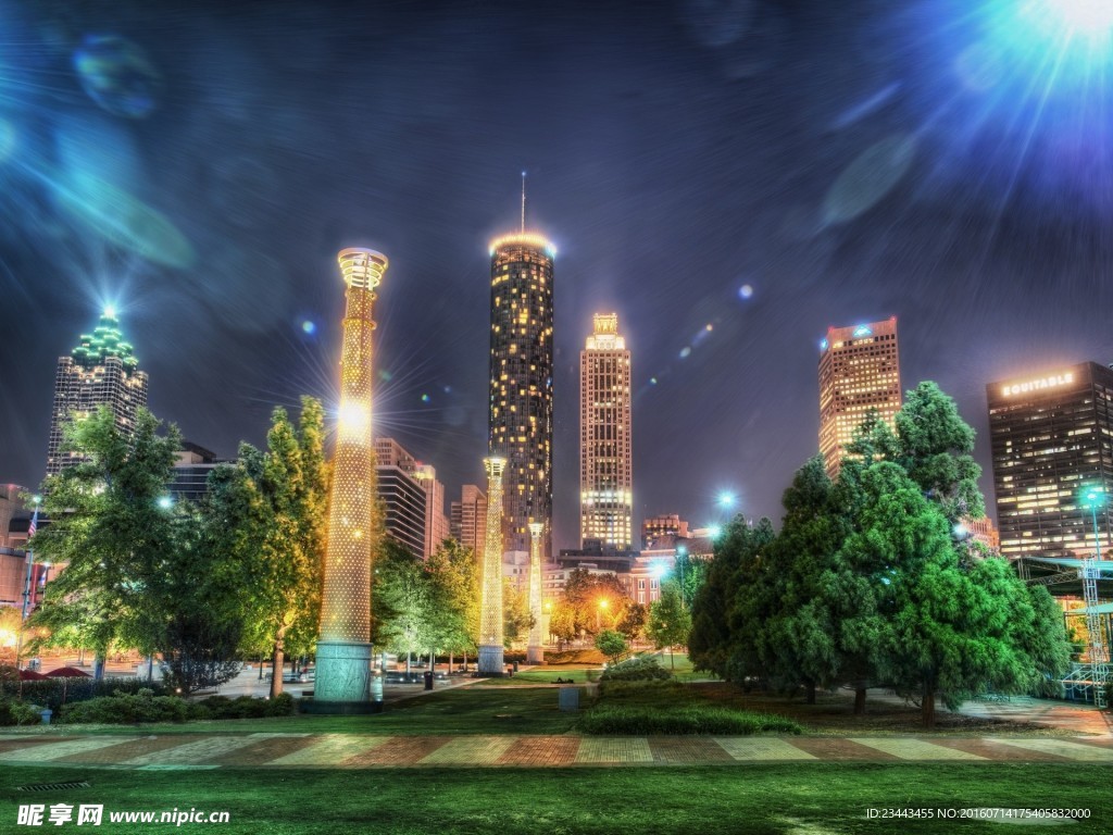 城市 夜景