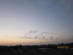 夜幕下的天空