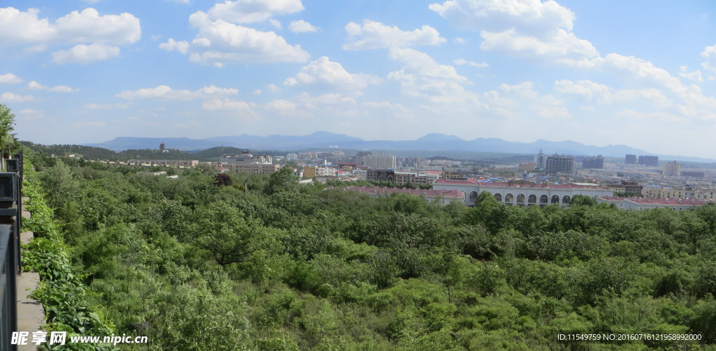 登封市区景色