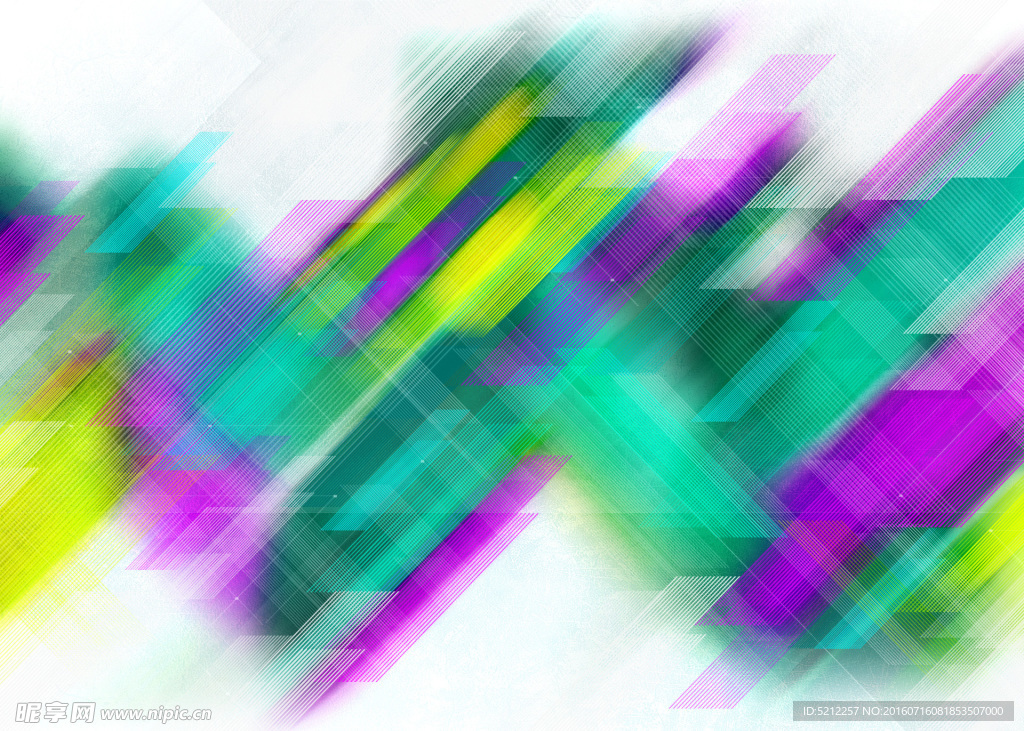 彩色模糊背景