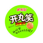 卡通爆米花杯贴