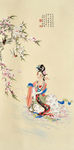 胡伯祥 仕女