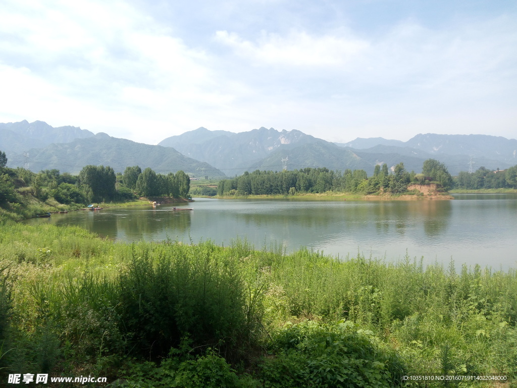 秦岭许家沟水库摄影