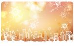 冬日雪花典雅暖色调背景墙