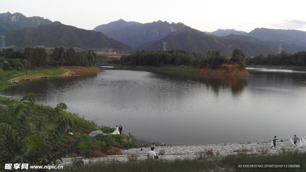 秦岭许家沟水库摄影