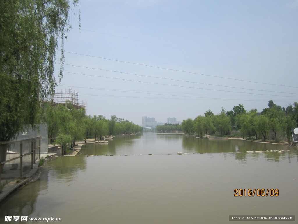 中国第一水街周至沙河湿地公园