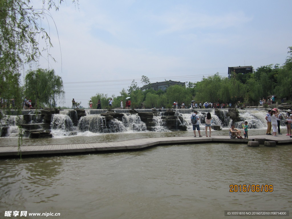 中国第一水街周至沙河湿地公园