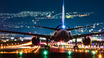 机场夜景